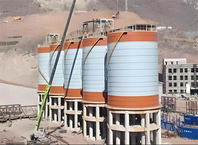 阿尔山高架钢板仓